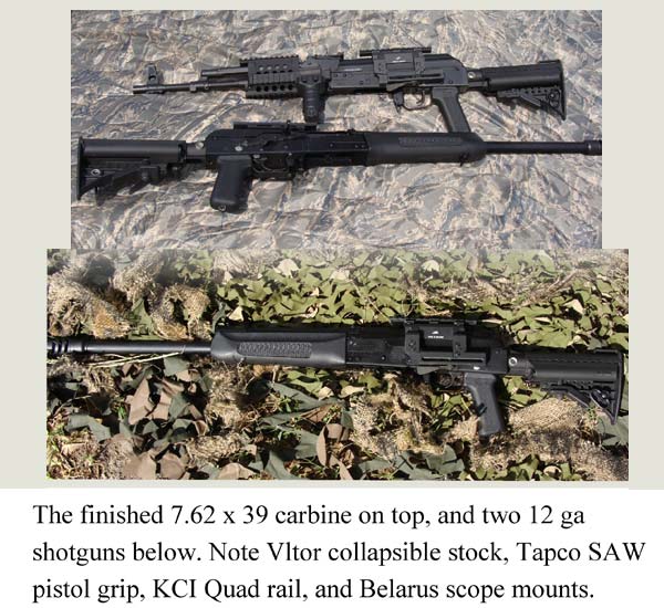 saiga conversion step 5